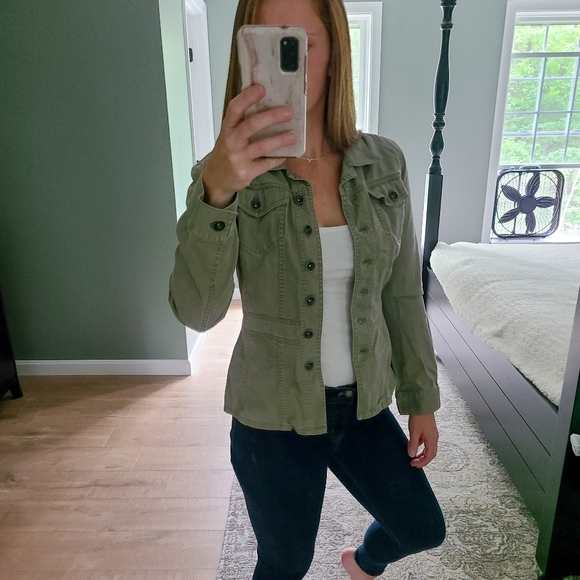 DKNY Jean's Utility Jacket - Picture 2 of 10